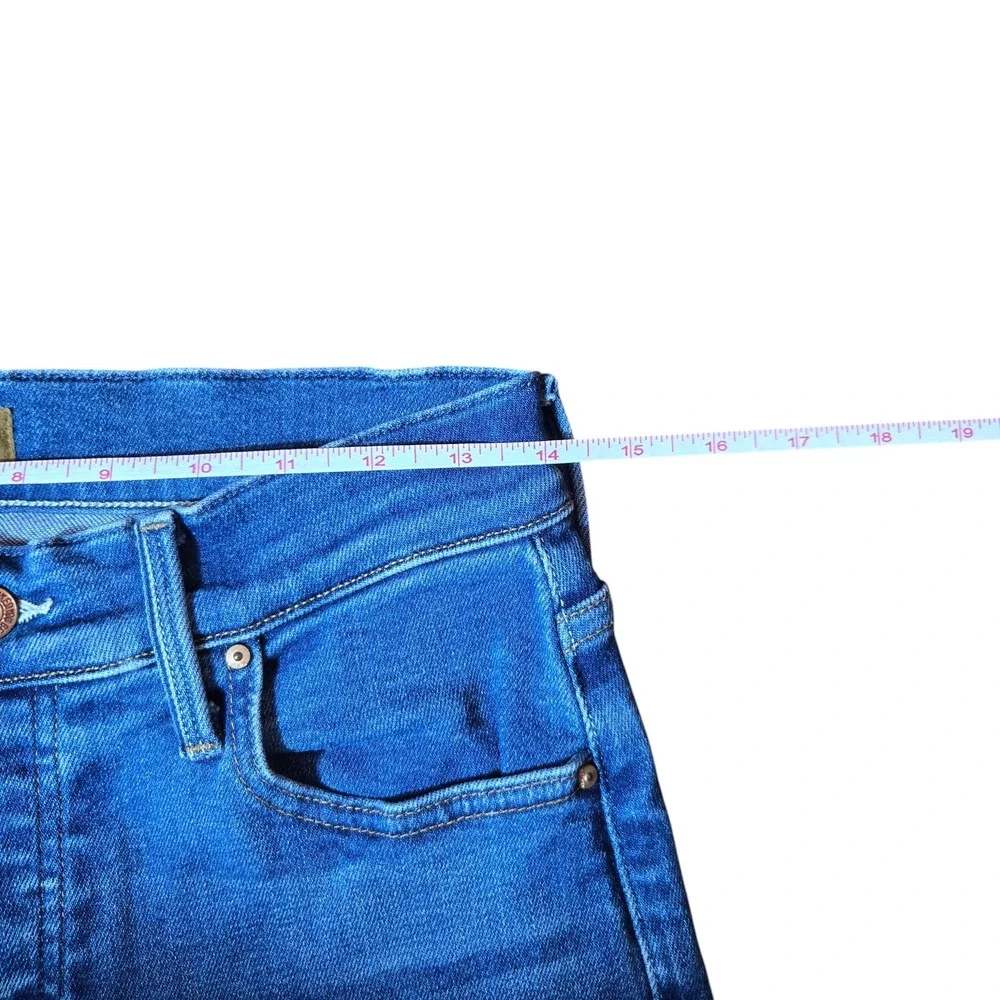 MOTHER The Slider Hover Jeans Coastal Colors Straight Leg 26 Premium Streetwear